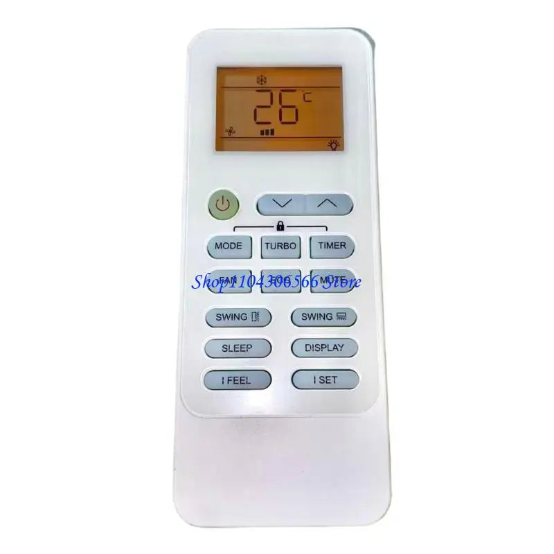 LCD AC Replacement Remote Control 190424 XHY-S | No Setup AC Remote Control HIP