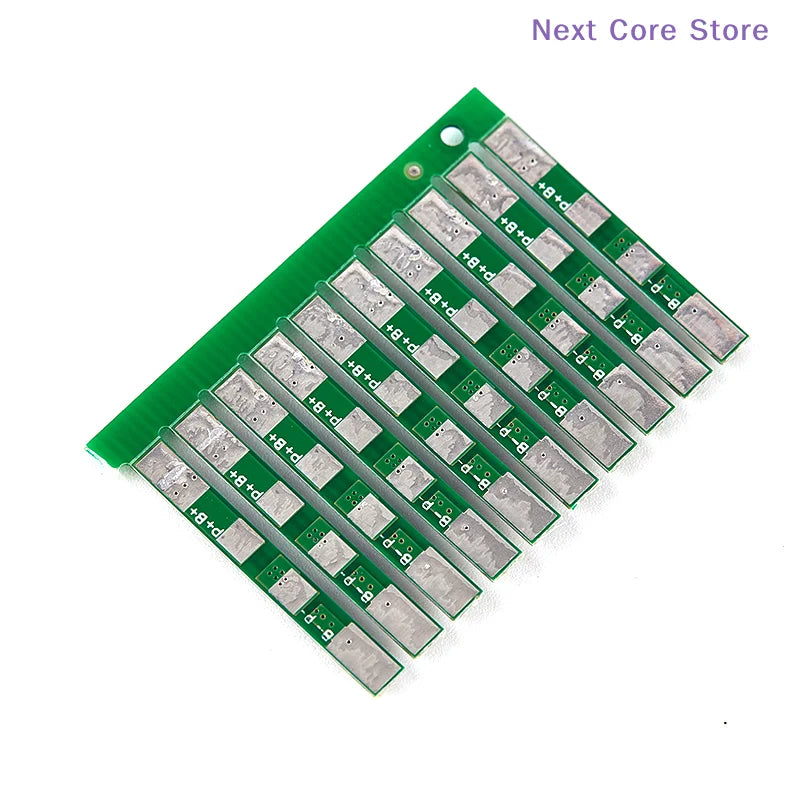 10-Pack 1S 3.7V 3A Li-ion BMS PCM Battery Protection Boards Battery Protection Board HIP