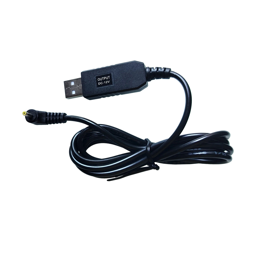 USB 5V to 12V Step-Up Boost Cable – DC 2.5×0.7mm, 1.5M USB Voltage Boost Cable HIP Default Title