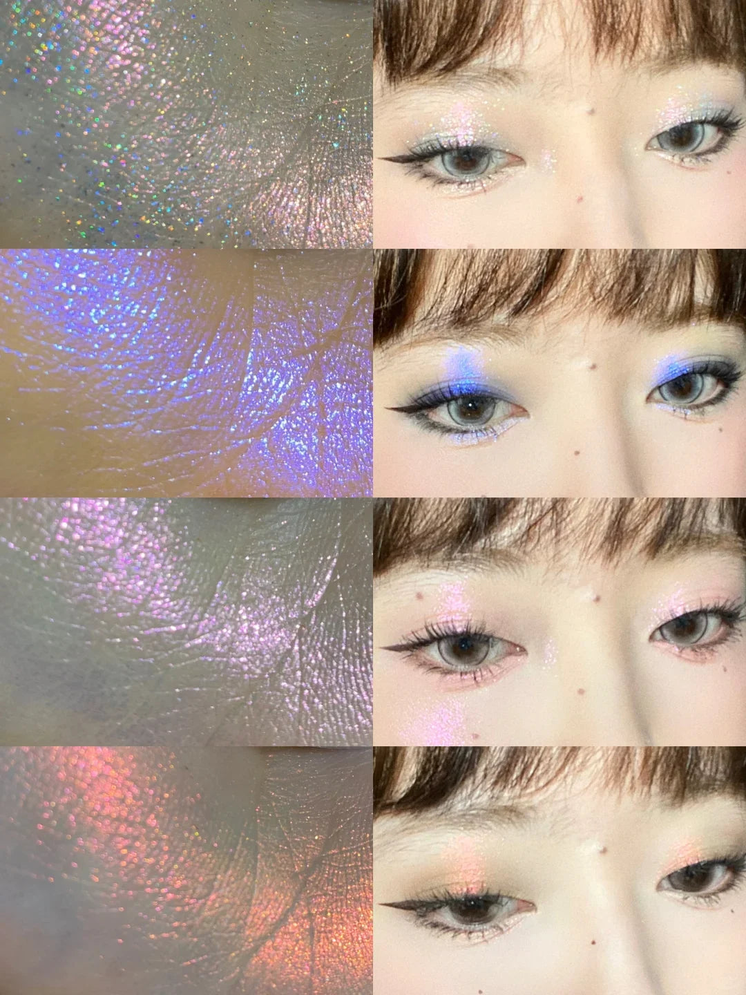 SheenEffect Chameleon Eyeshadow – Glitter Shimmer Highlighter Chameleon Eyeshadow HIP