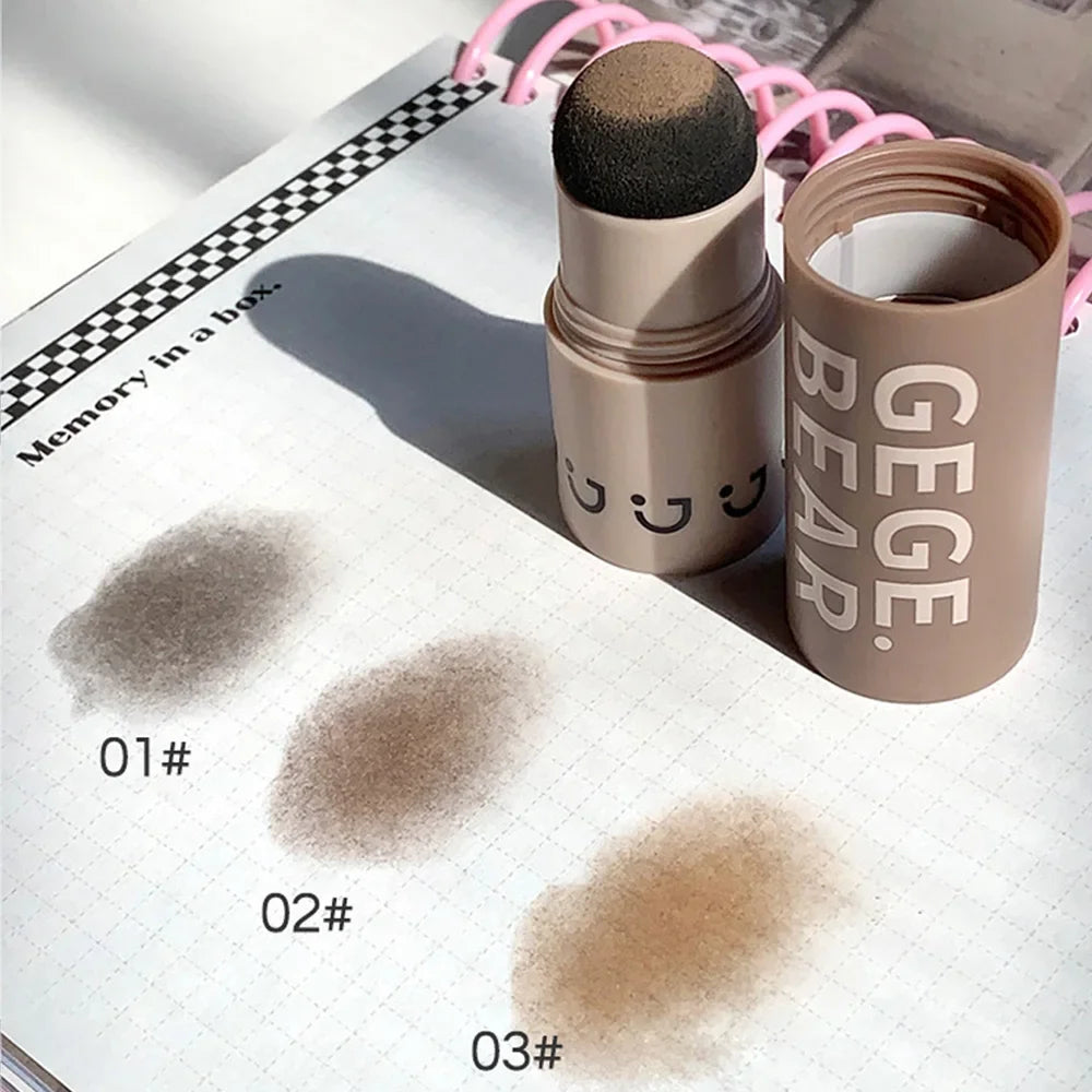 Gege Bear Waterproof Hair Shadow Powder – Hairline Stick Hair Shadow Powder HIP