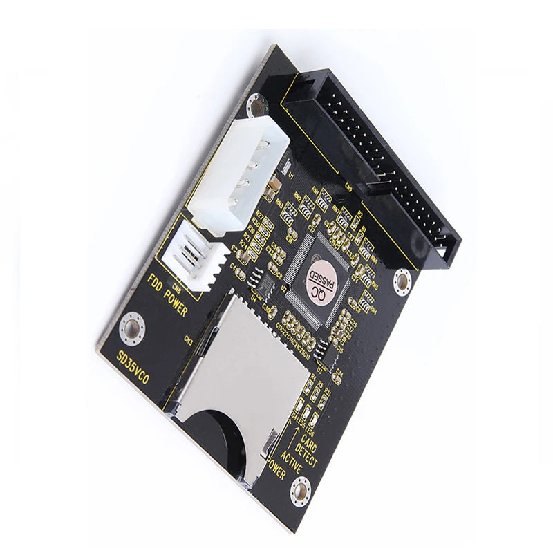 SD to IDE 40-Pin Converter Card – 3.5" Desktop Adapter IDE Storage Adapter HIP
