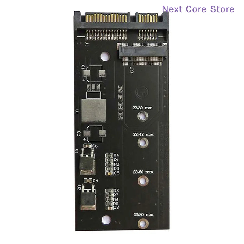 M.2 NGFF SSD to 2.5" SATA Adapter Riser Card – 6Gbps SSD Adapter Card HIP