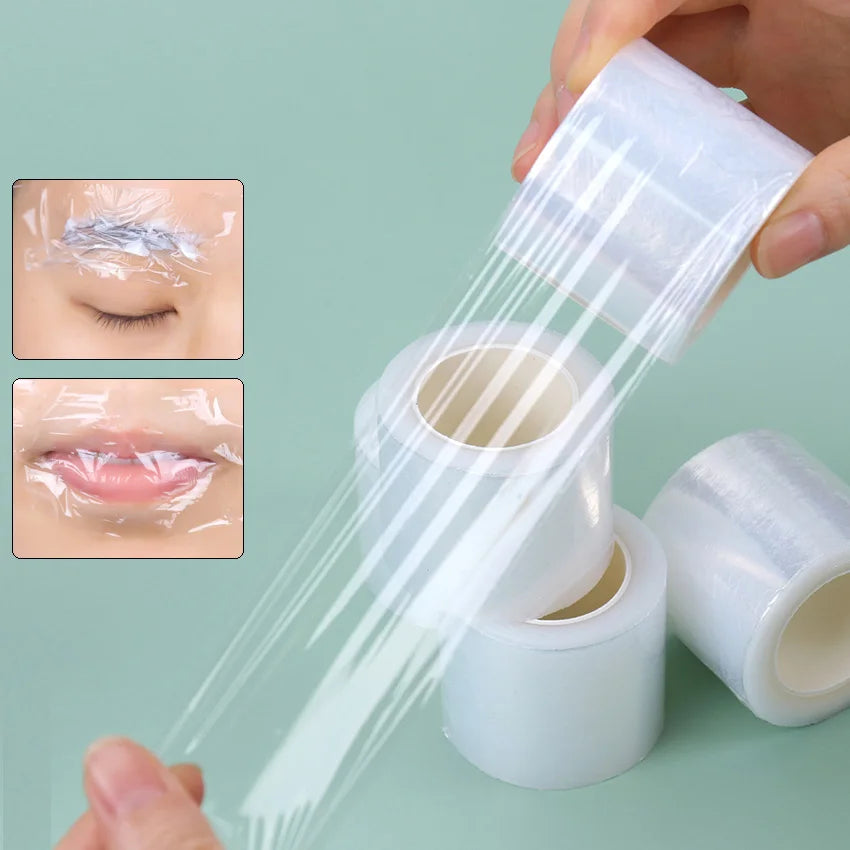 1 Roll 40MM*200M Tattoo Clear Wrap Cover Preservative Film Tattoo Film Permanent Makeup Tattoo Eyebrow Supplies HIP