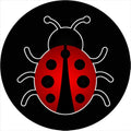 Ladybug Spare Tire Cover – UV-Resistant Polyester for SUVs Spare Tire Cover HIP Acquiesce 14 in