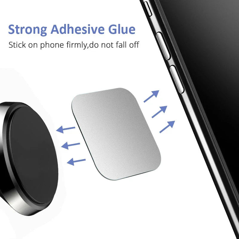 Magnetic Metal Plate for Car Phone Mount | SEamopar 1–5 Pcs Car Phone Mount Plate HIP