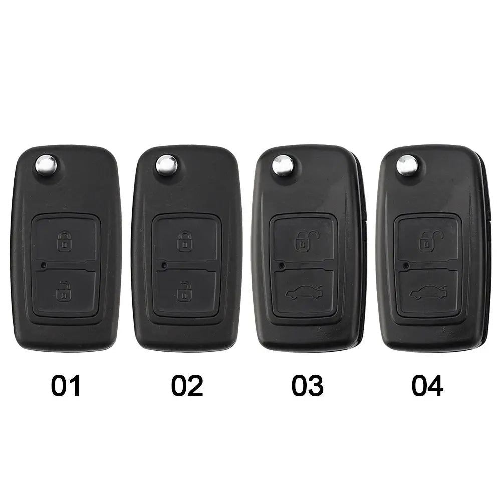 2-Button Flip Remote Key Shell for Chery Tiggo A1 E5 A5 Car Key Shell HIP