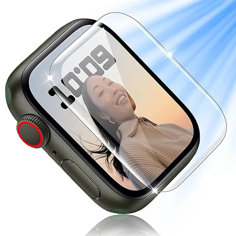 5-Pack Hydrogel Screen Protector for Apple Watch All Sizes Watch Screen Protector HIP Series 789 41mm 5PCS