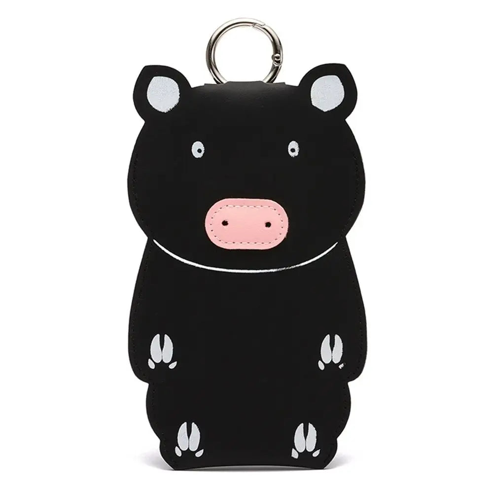 Women's Cartoon PU Leather Glasses Case – Portable Eyewear Pouch Eyewear Storage Case HIP Style 7