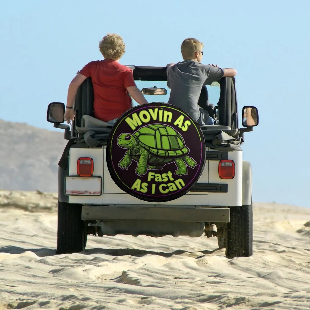 Sea Turtle Spare Tire Cover – Waterproof Polyester Wheel Protector Spare Tire Cover HIP