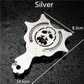 Julep Cocktail Strainer – Gold & Copper Plated 304 Stainless Steel Cocktail Bar Strainer HIP Silver