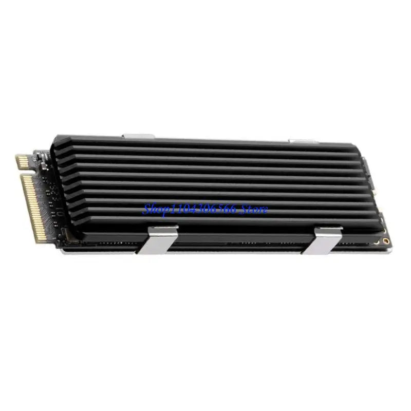 M.2 2280 SSD Aluminum Heatsink – Passive Cooling Fin SSD Heatsink HIP Black CN