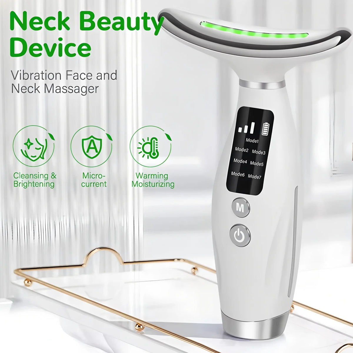 High-Frequency Portable Facial Massager – Skin Tightening Facial Massager Device HIP