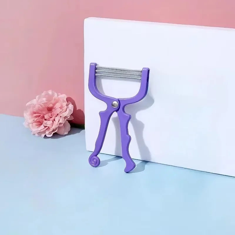 RUZOFO Facial Hair Remover Threading Epilator for Women Facial Hair Epilator HIP C781-Purple 1pcs