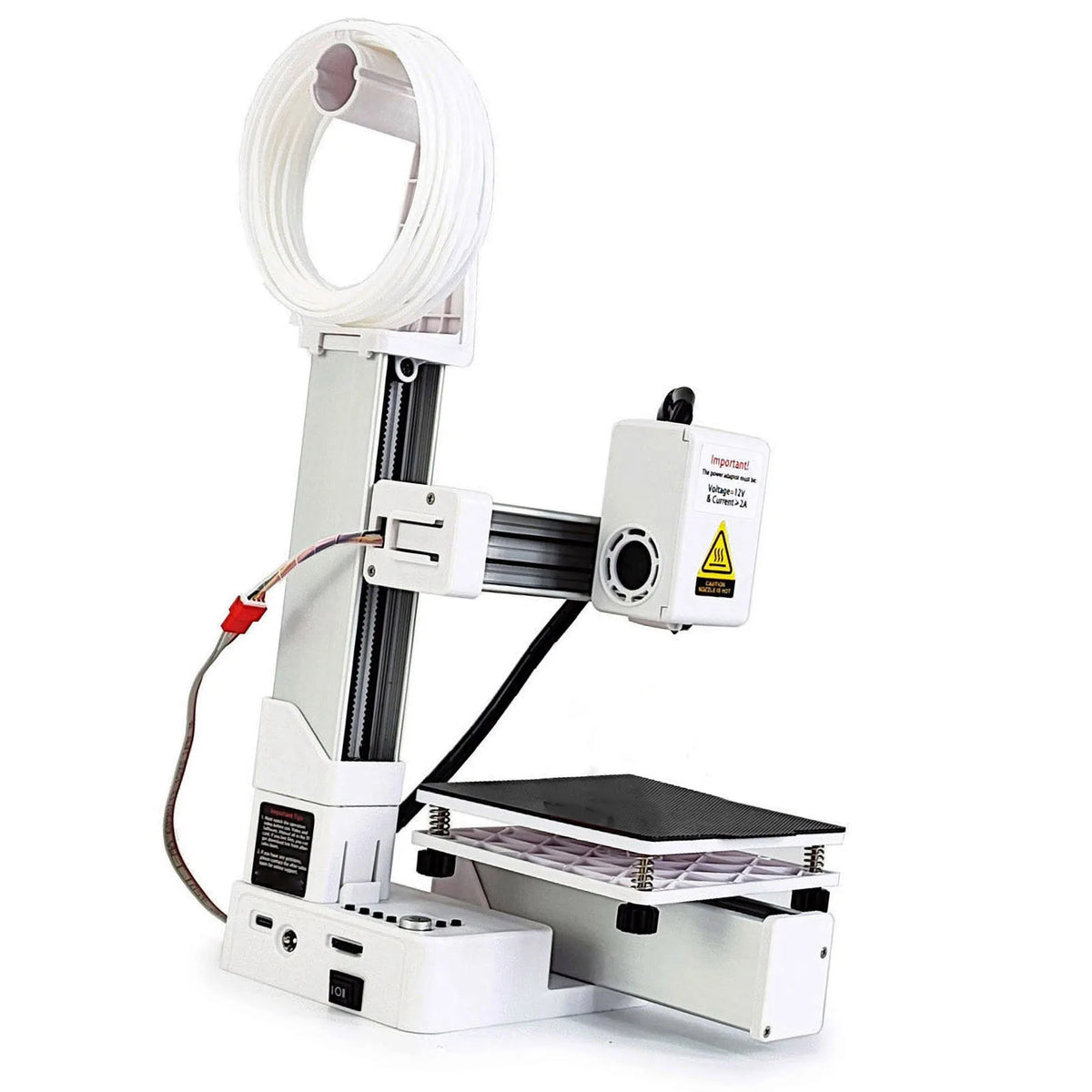 Small 3D Printer All Metal Nozzle Efficient Frequency Division Multiplexing Small 3D Printer Rapid Heating for Handcraft HIP