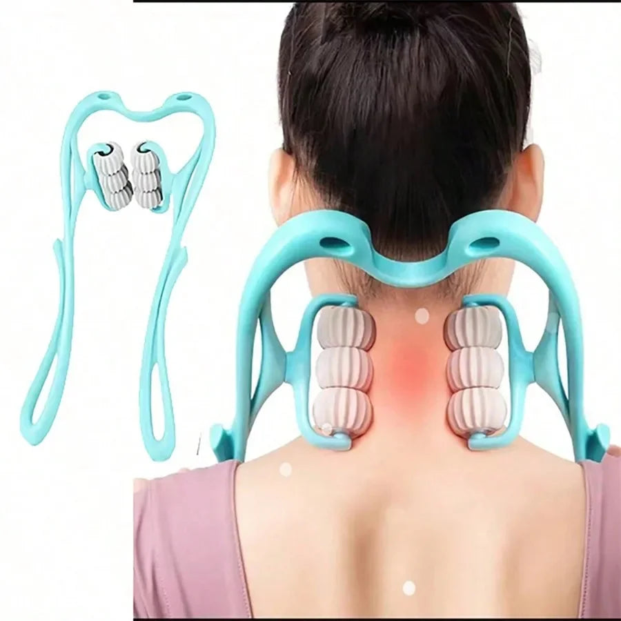 AXH Portable Neck & Body Roller Massager – Manual Manual Roller Massager HIP