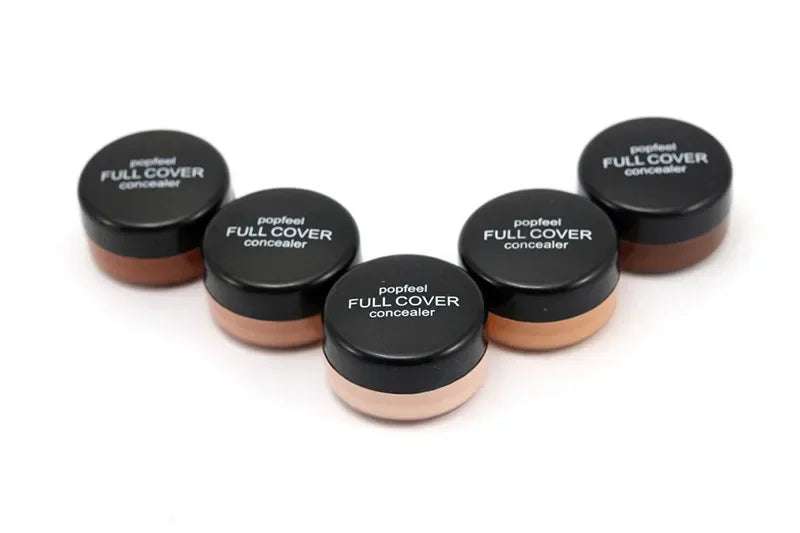Popfeel Full Cover Concealer Hide Blemish Creamy MakeUp Face Lip Eye Foundation Makeup Contouring Corrector Make Up HIP