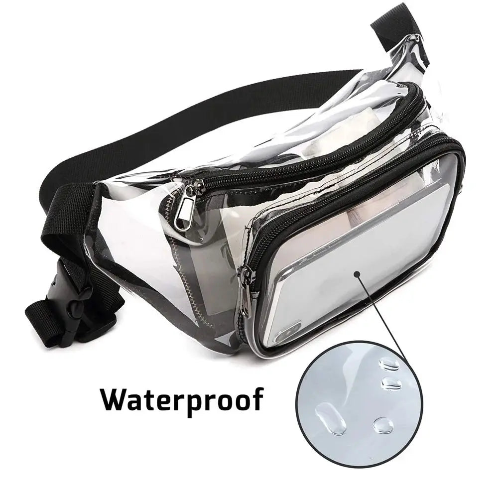 Stadium Approved Clear Waist Bag – Fanny Pack & Belt Bag Clear Belt Bag HIP