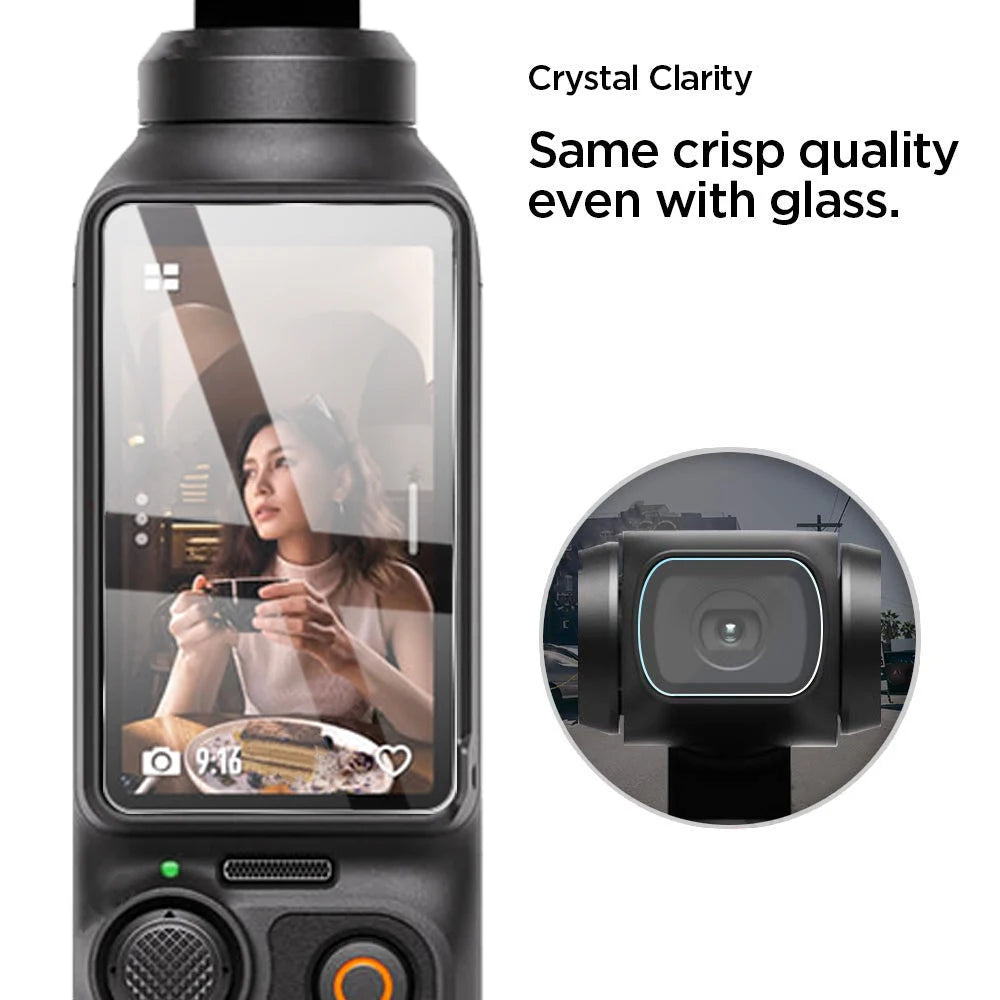 DJI OSMO Pocket 3 Tempered Glass Screen & Lens Protector Camera Screen Protector HIP