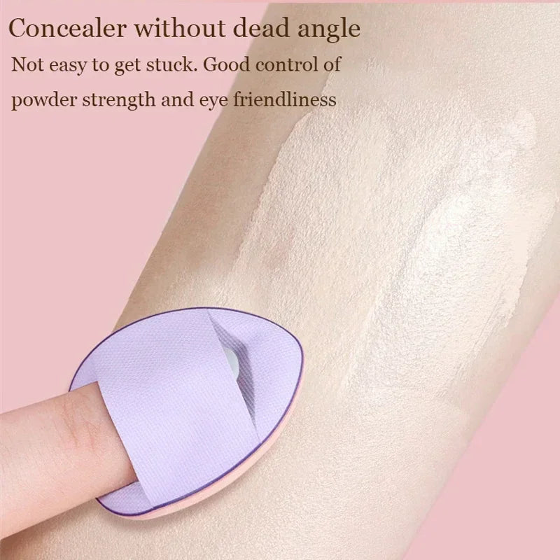3/10pcs Mini Size Professional Cosmetic Cushion Puff Concealer Foundation Detail Puff Finger Puff Set Makeup Sponge Beauty Tool HIP