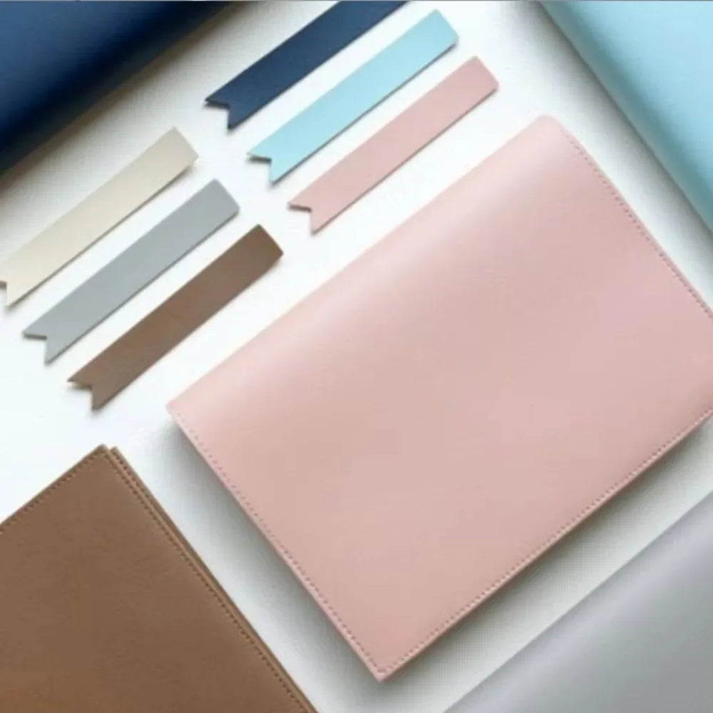 Korean PU Leather Book Cover – Replaceable Protective Sleeve Book Cover Sleeve HIP