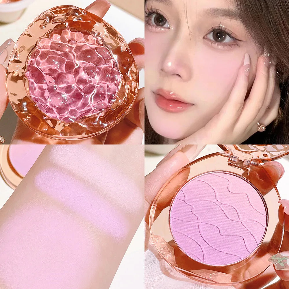 HISYI Gradient Matte Blush – Natural Daily Nude Makeup Powder Blush HIP