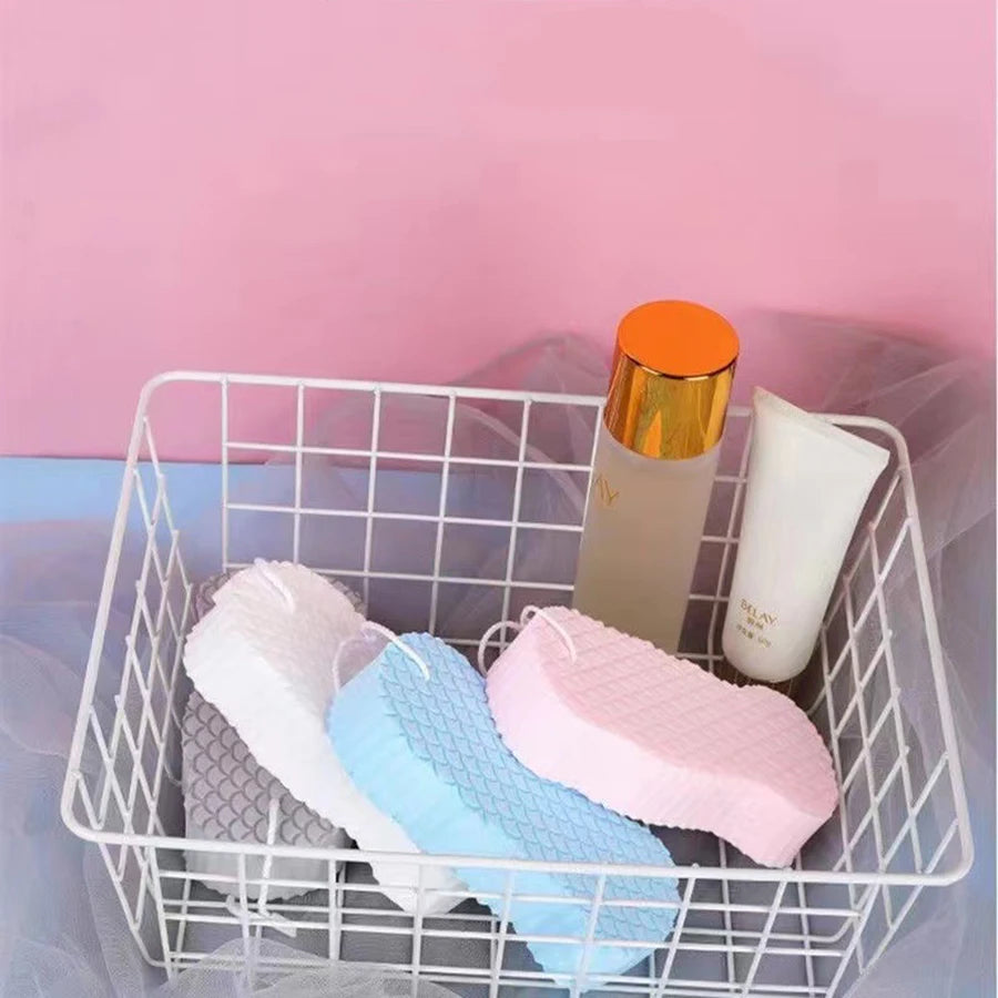 Soft Bath Sponge Body Scrubber & Exfoliating Washcloth Bath Scrub Sponge HIP